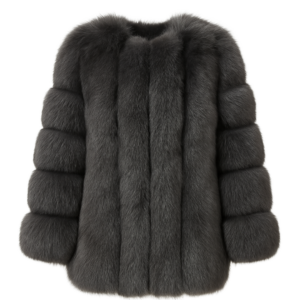 Langes Fell mit geraden Reihen