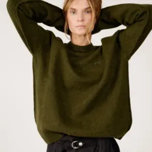 HED MAYNER Pullover mit gesticktem Logo