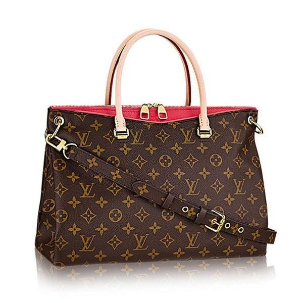 Louis Vuitton Monogram Canvas Pallas Litchi