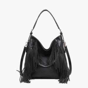 Sav Fringe Hobo Crossbody