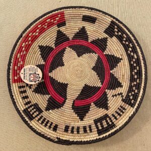 Hochwertige, gewebte Körbe im Südwest-Stil – Rosa Spitze