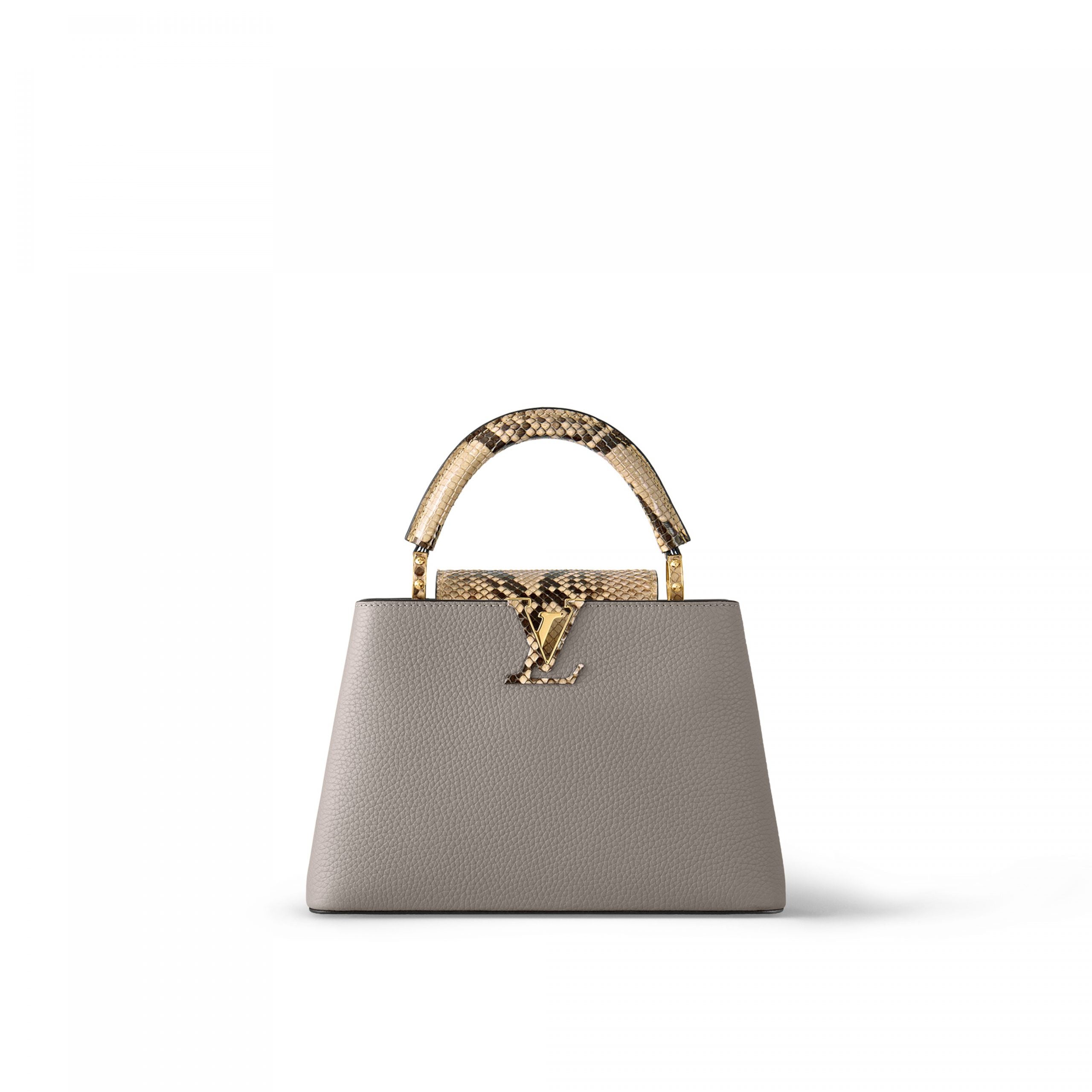 Louis Vuitton Capucines BB Steeple Gray