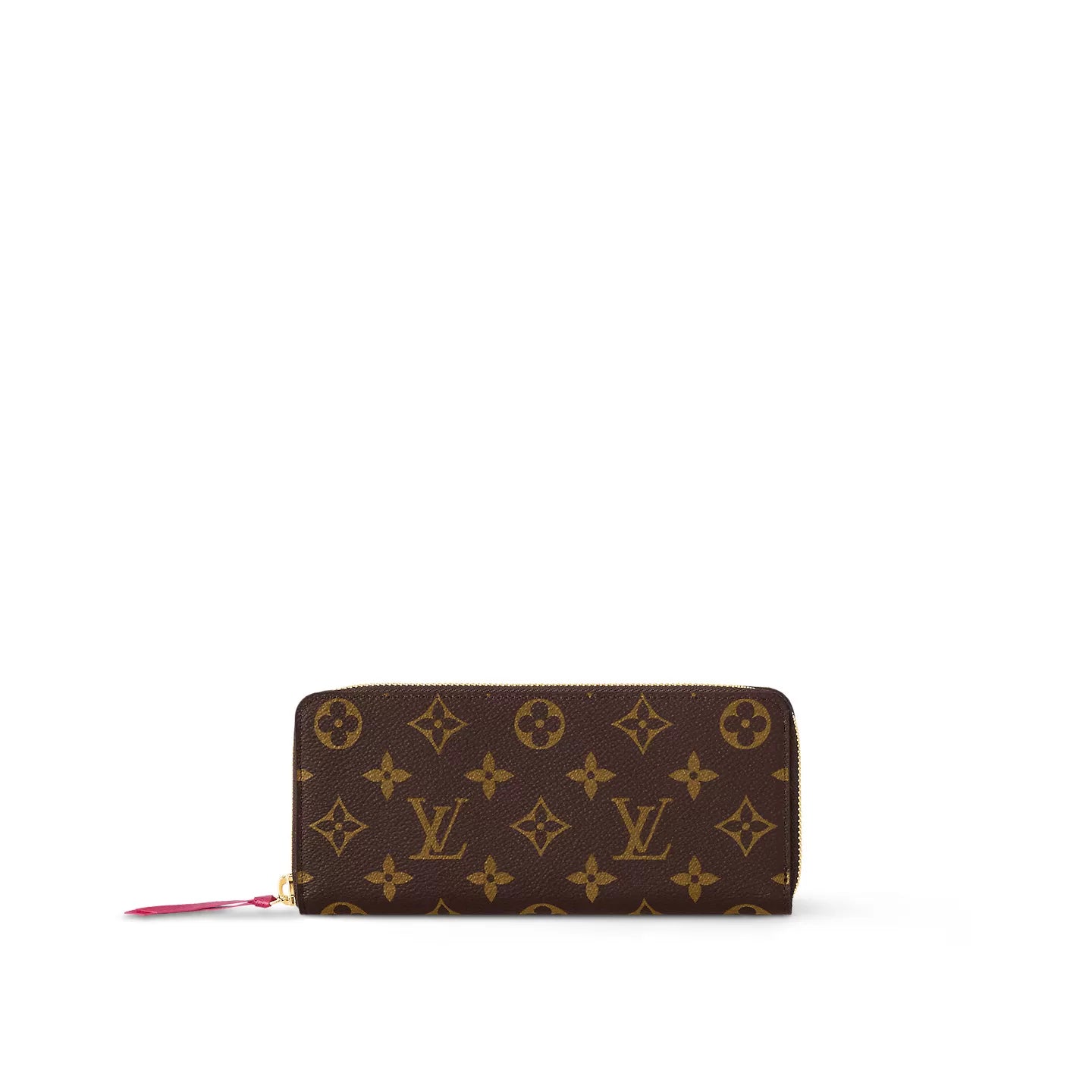 Louis Vuitton Monogram Clémence Wallet Fuchsia