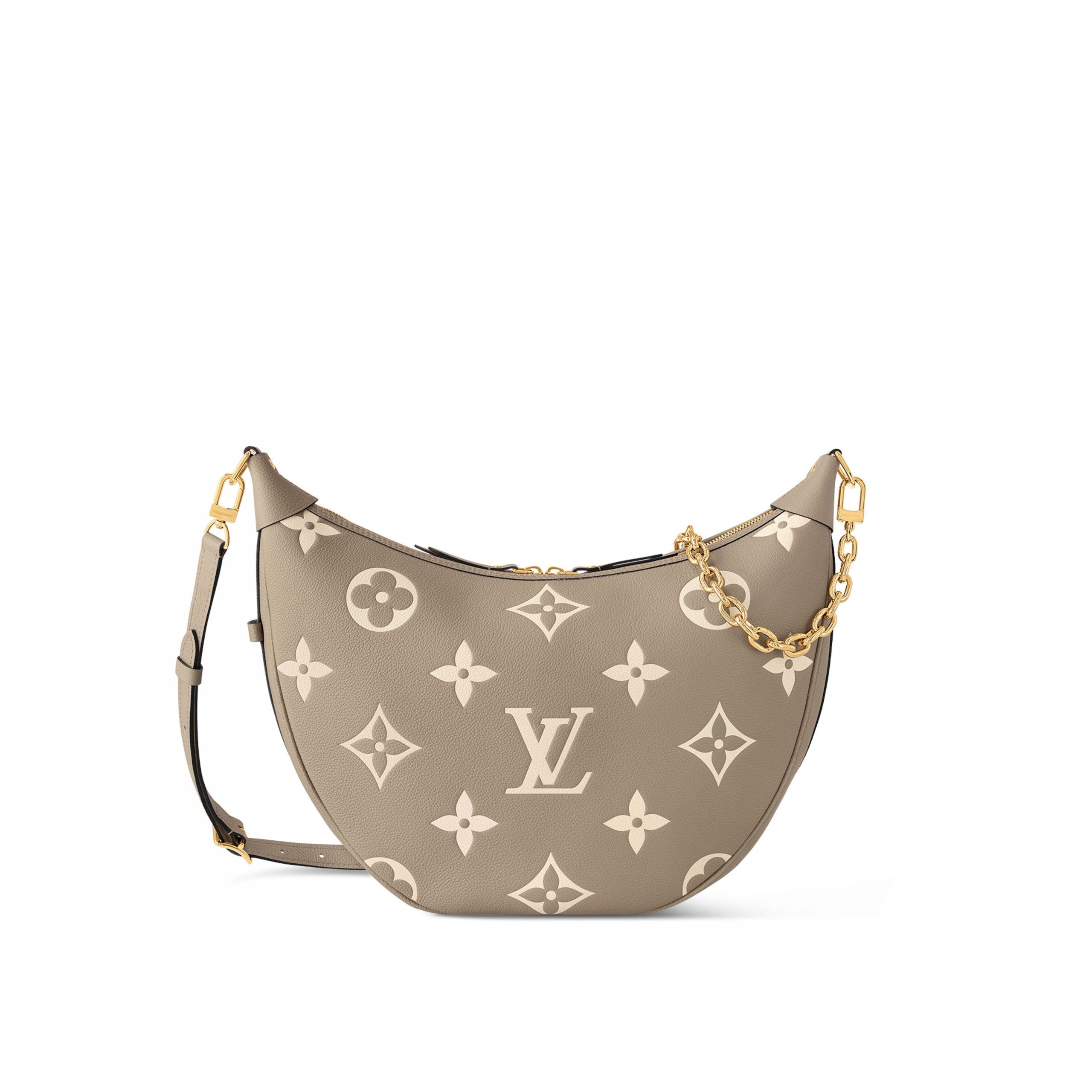 Louis Vuitton Loop Hobo, Taubengrau-Creme