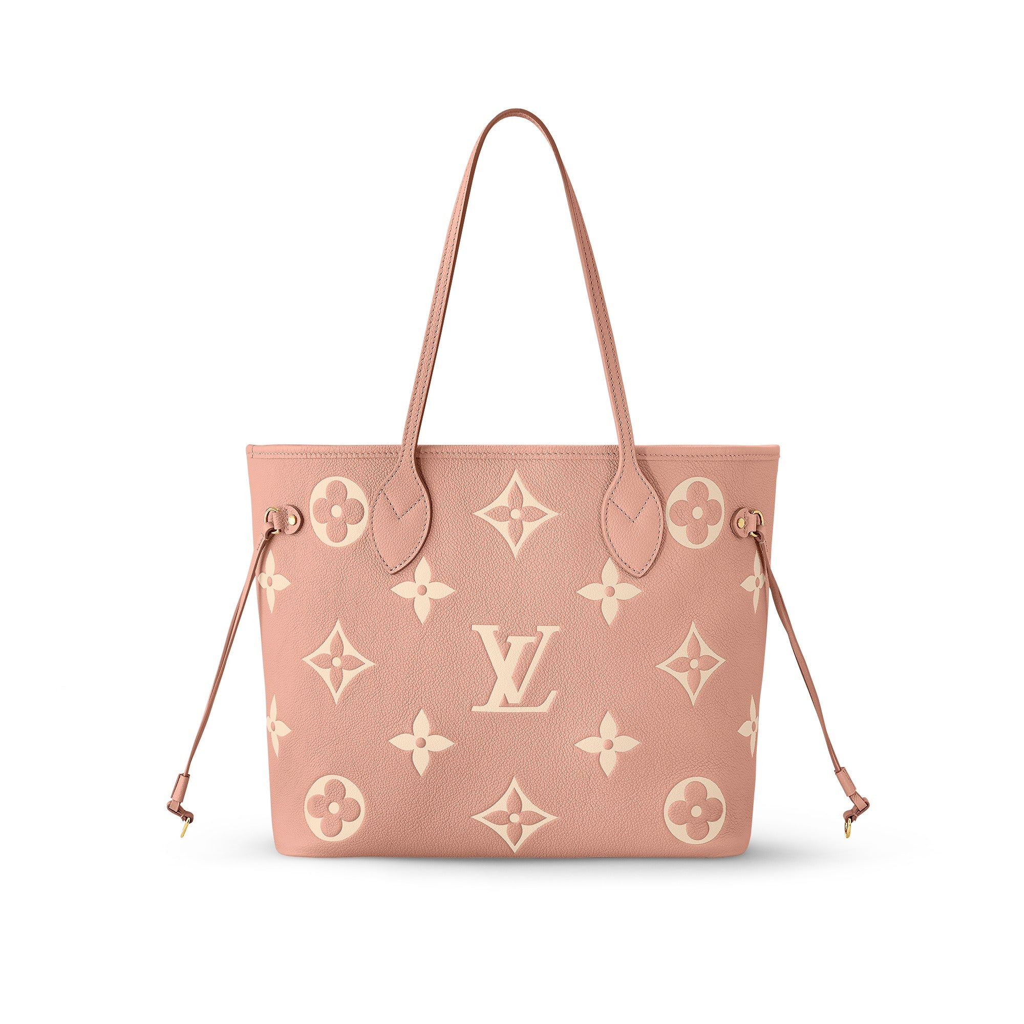 Louis Vuitton Neverfull MM Trianon Pink / Creme