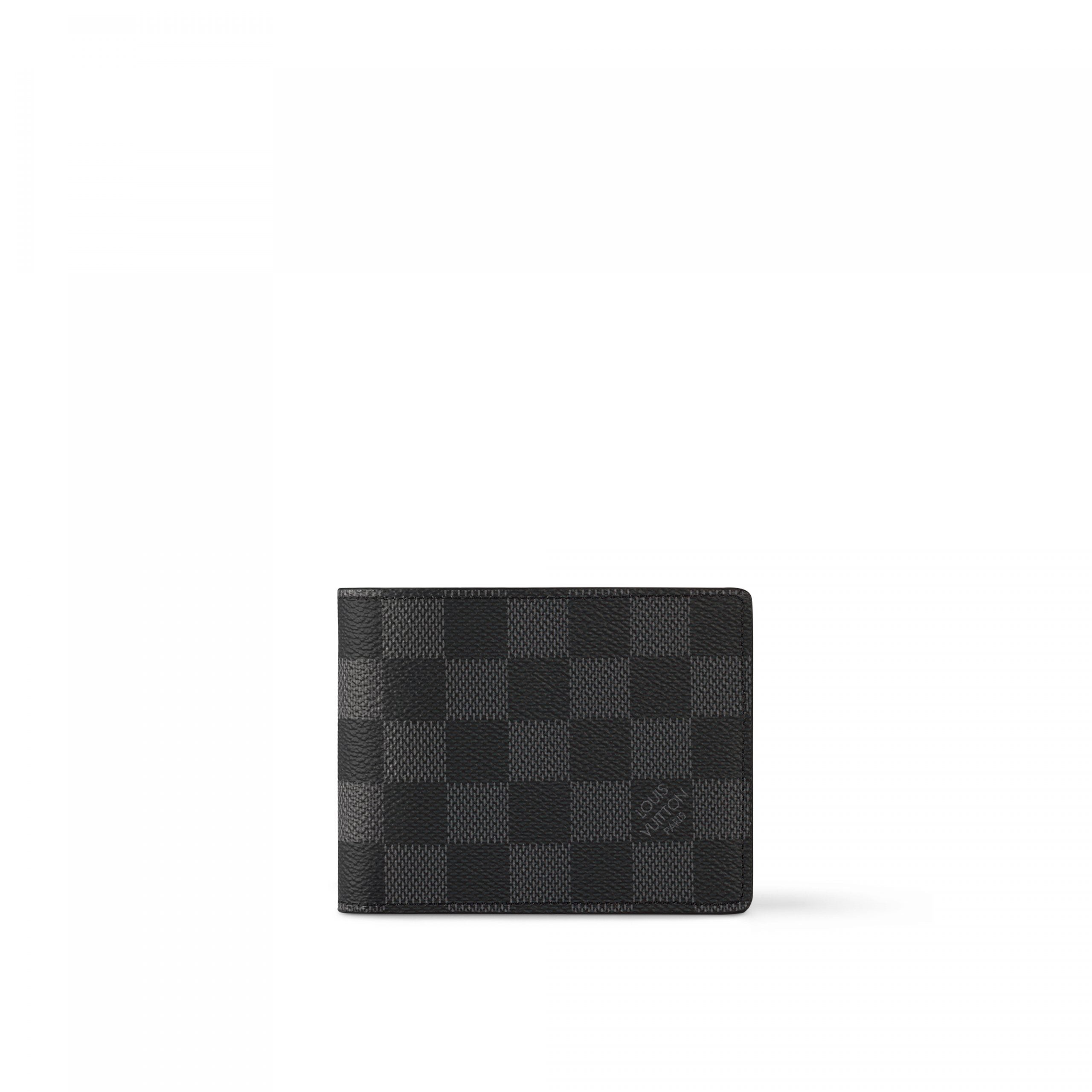 Louis Vuitton Slender Wallet Damier Graphite Canvas