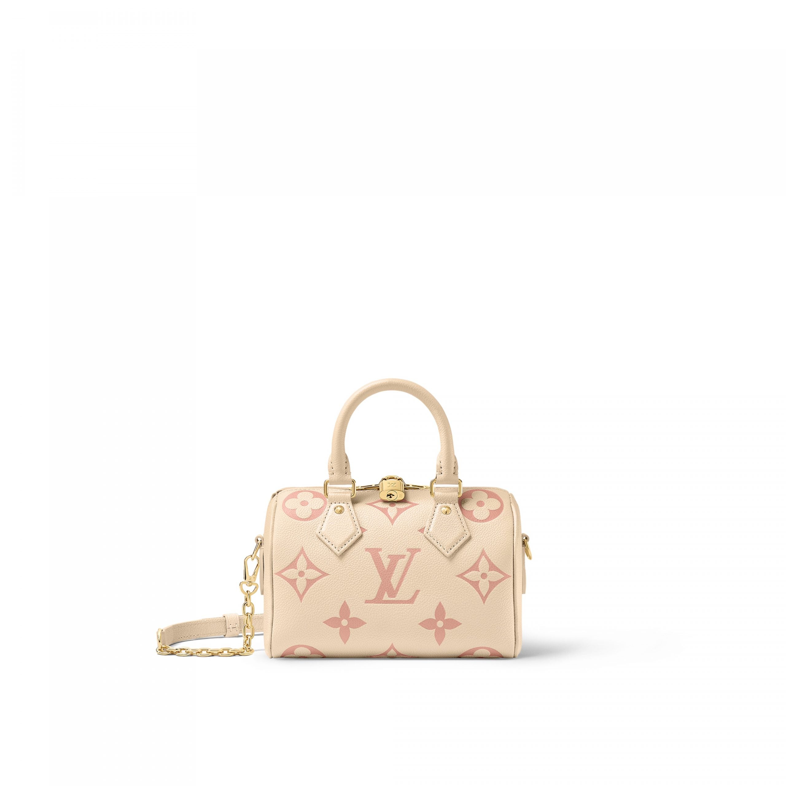 Louis Vuitton Speedy Bandoulière 20 Bicolor Monogram Empreinte Leder