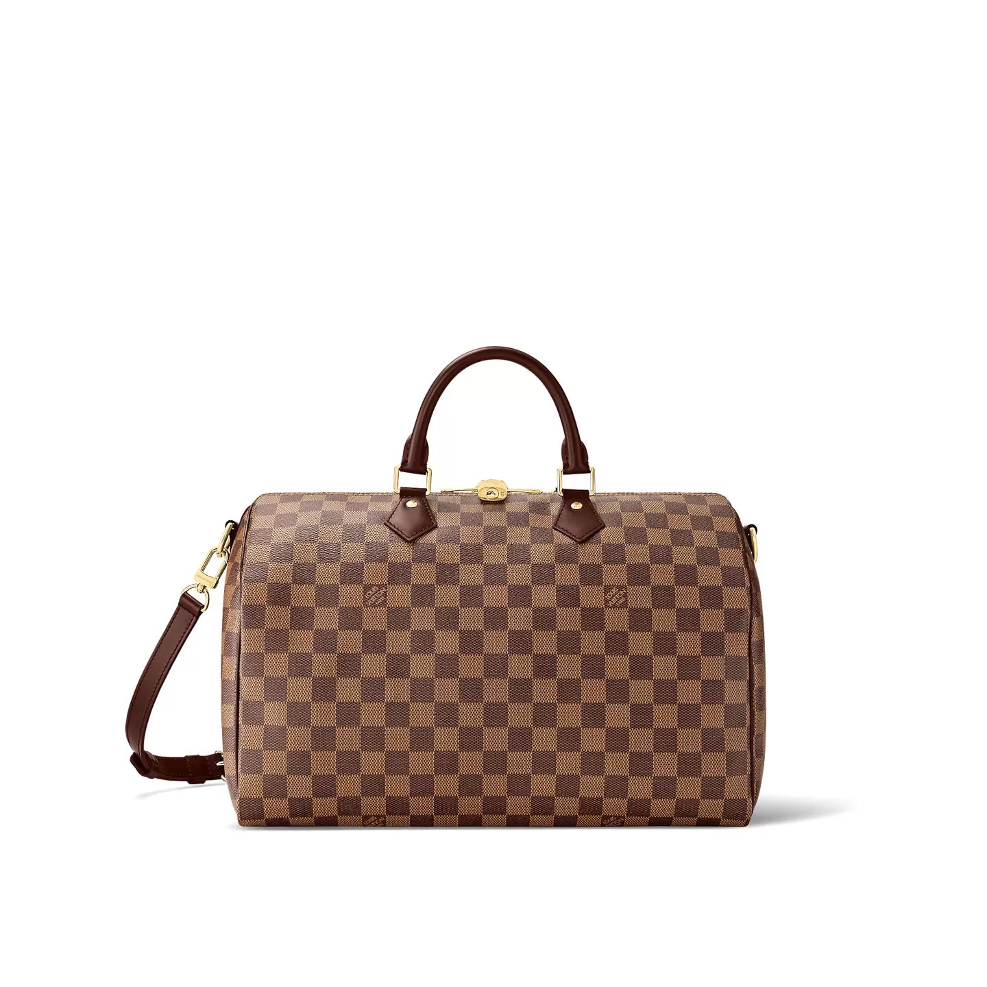 Louis Vuitton Damier Ebene Canvas Speedy Bandouliere 35